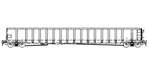 3500 Metals Mill Type Gondola